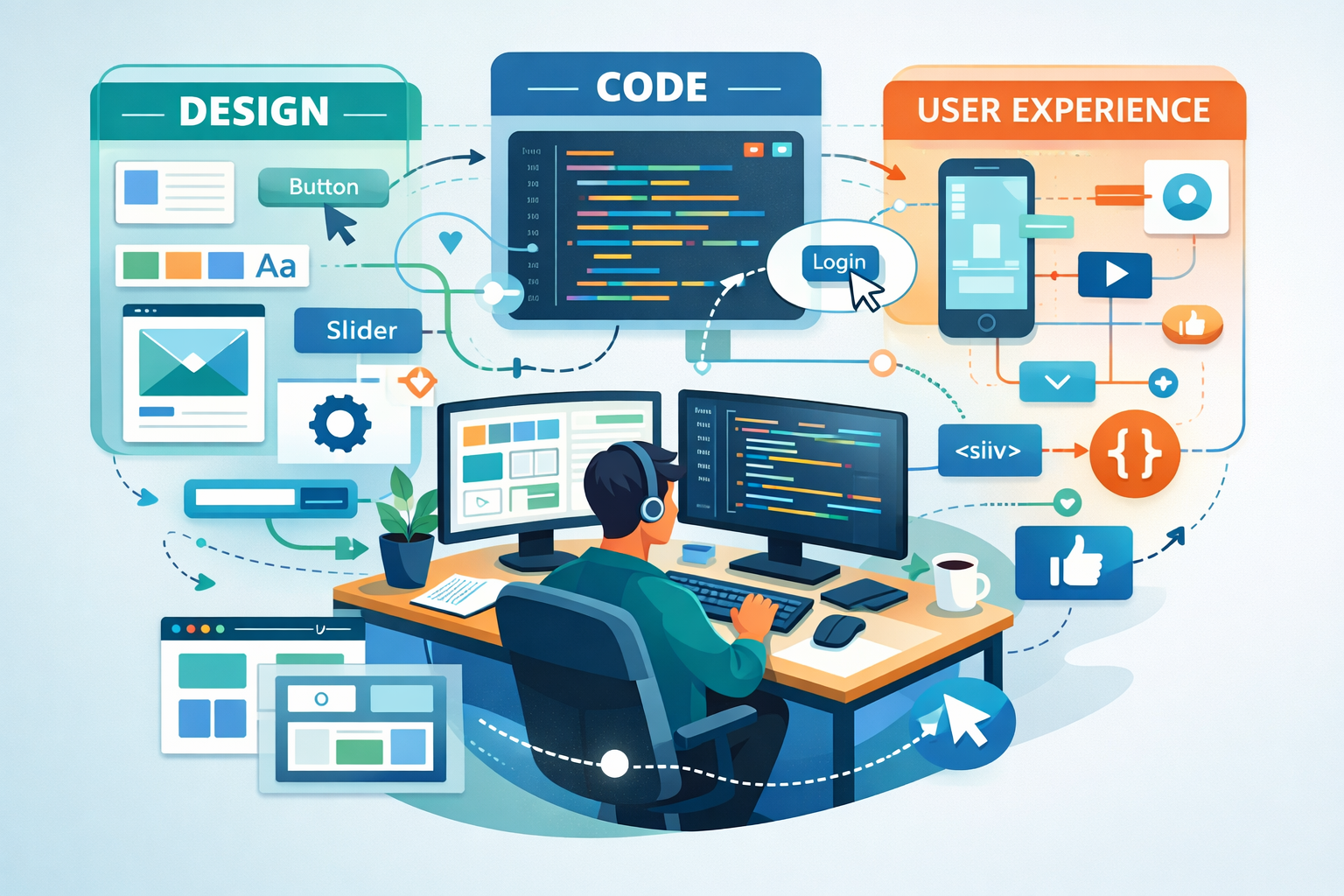 The Relationship Between Design, Code, and User Experience