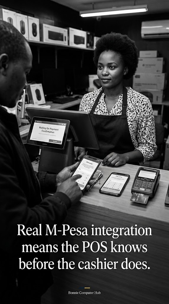 M-PESA TILL AND PAYBILL INTEGRATION INSIDE A POS SYSTEM — HOW IT WORKS